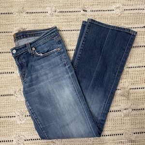 7 for All Mandkind Jeans Women Low Rise Bootcut 30